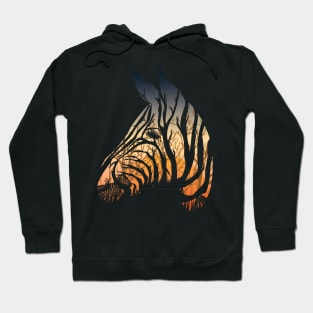 Rising zebra Hoodie